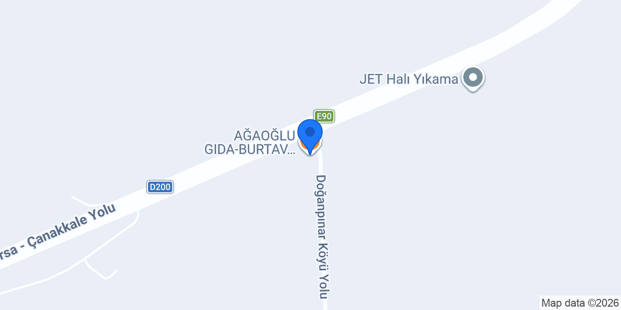 AĞAOĞLU GIDA-BURTAV ENTEGRE TAVUKÇULUK konumu