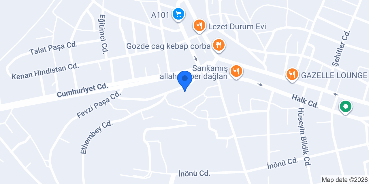 Sarıkamış Veteriner Kliniği konumu