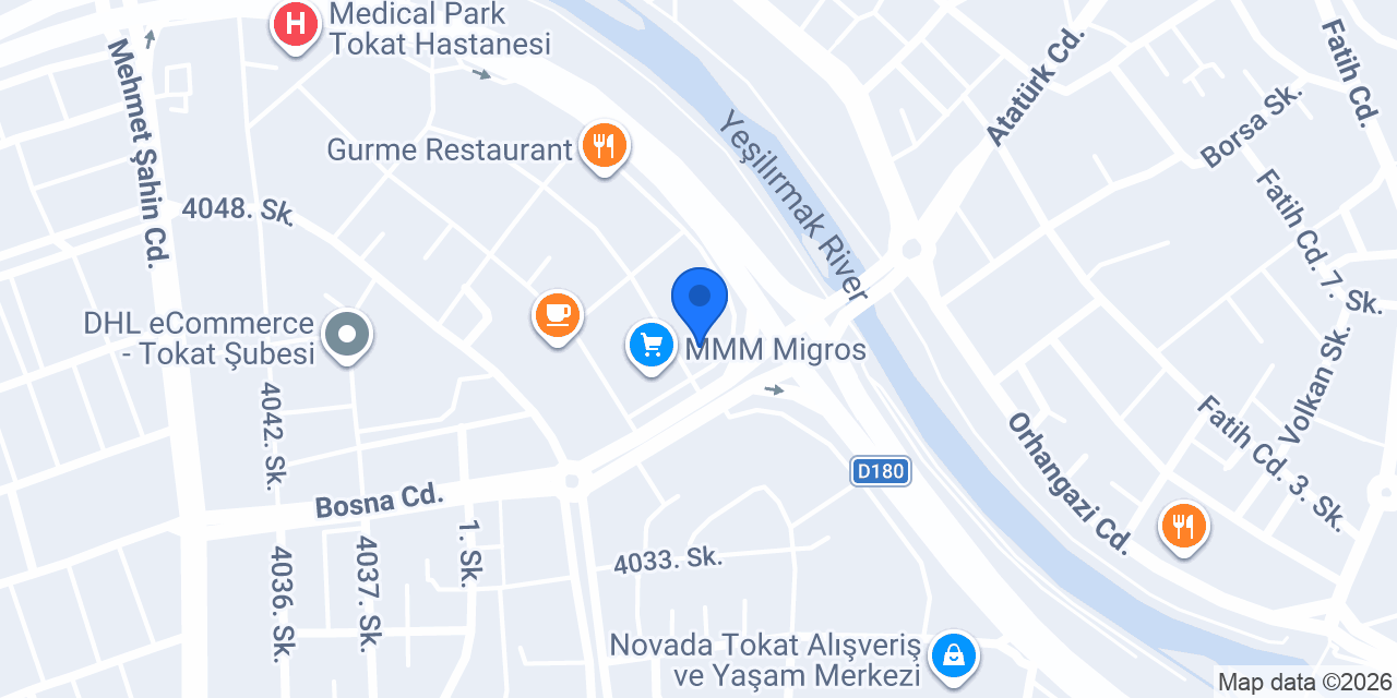 KLİNİKDENT Diş Polikliniği konumu