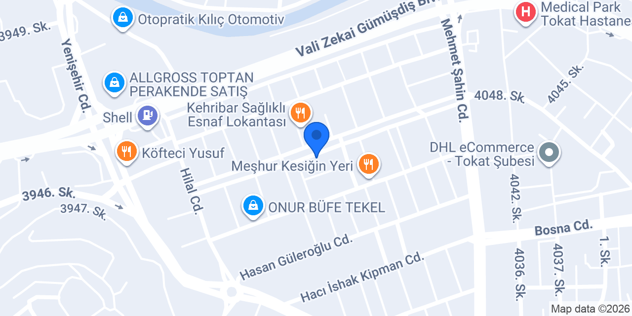 Akü Dünyam konumu