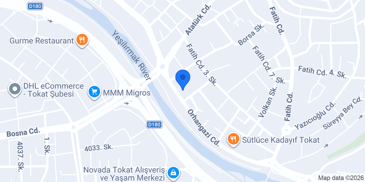 Tokat Konak Yapı konumu
