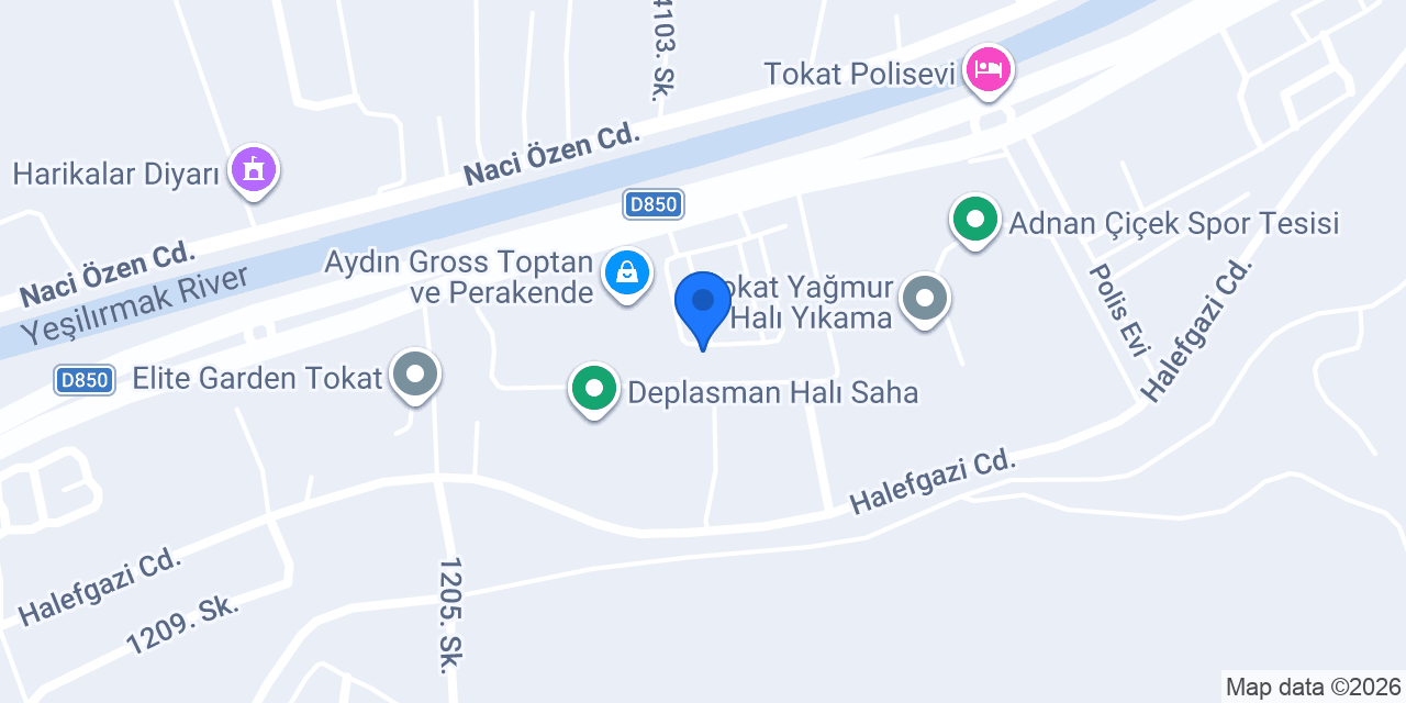 Saray Otomotiv konumu