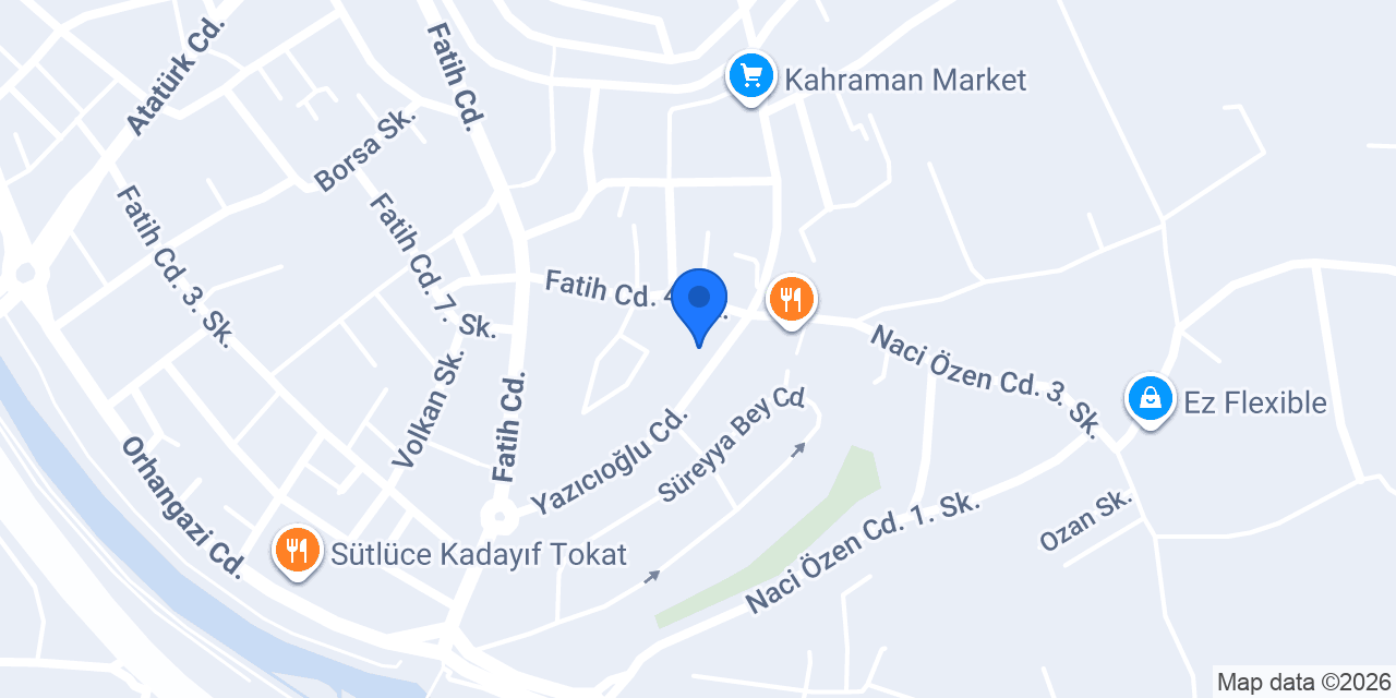 Yurtcu Kebapevi konumu