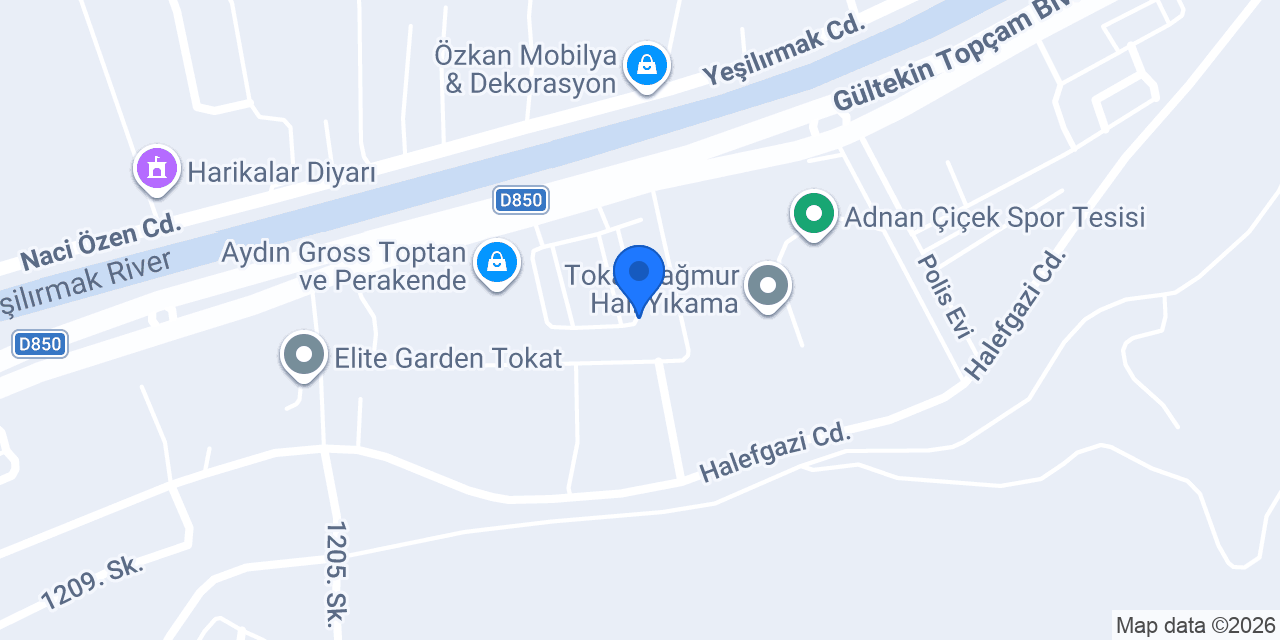 DEDEOĞLU OTOMOTİV konumu
