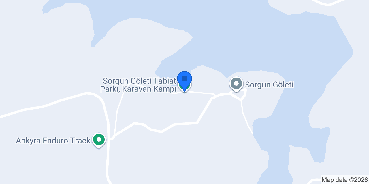 Sorgun Göleti Tabiat Parkı, Karavan Kampı konumu