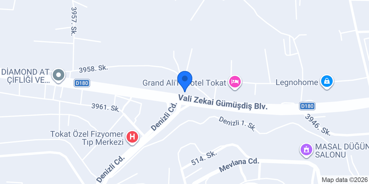 TOKAT DOSTLAR YAMAHA konumu