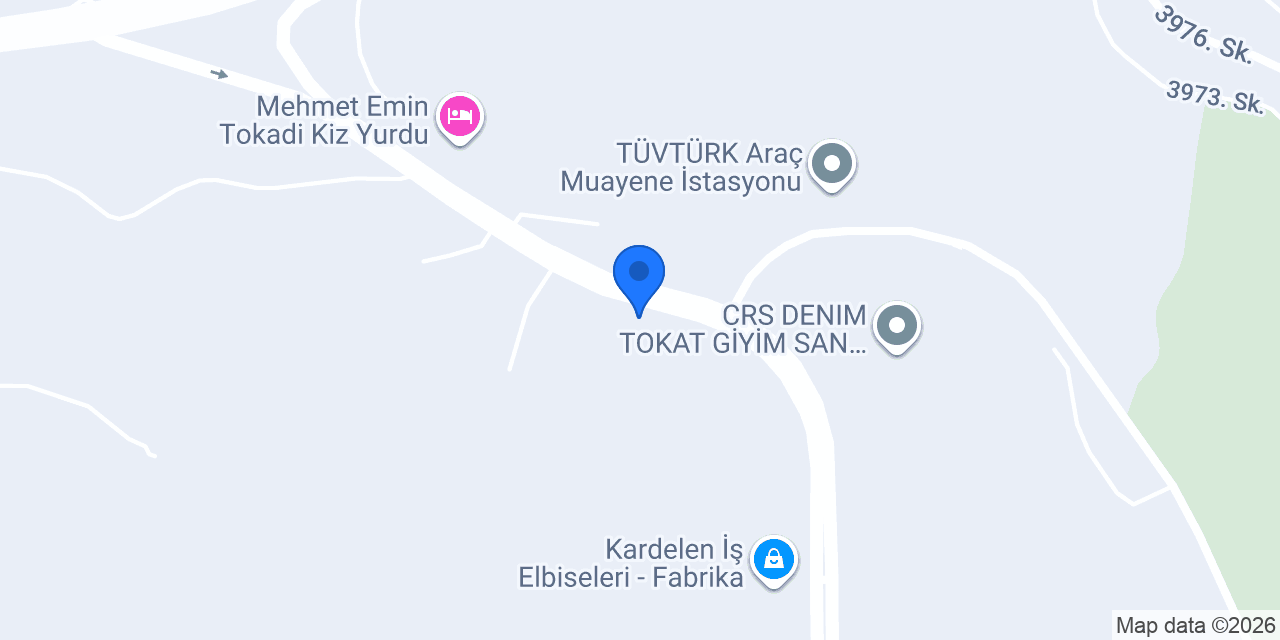 Özseven Gıda San. Ltd. Şti. konumu