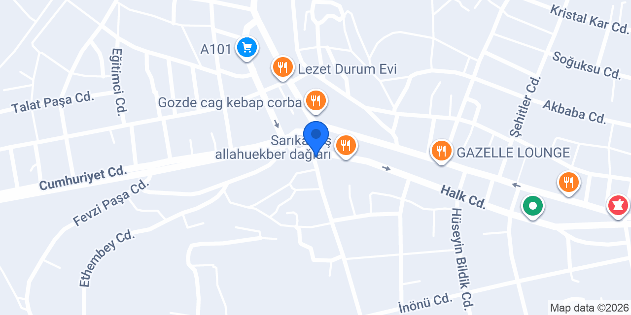 Vodafone Dijital Partner konumu