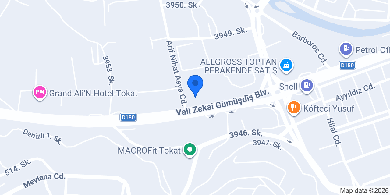 Akbay Otogaz konumu