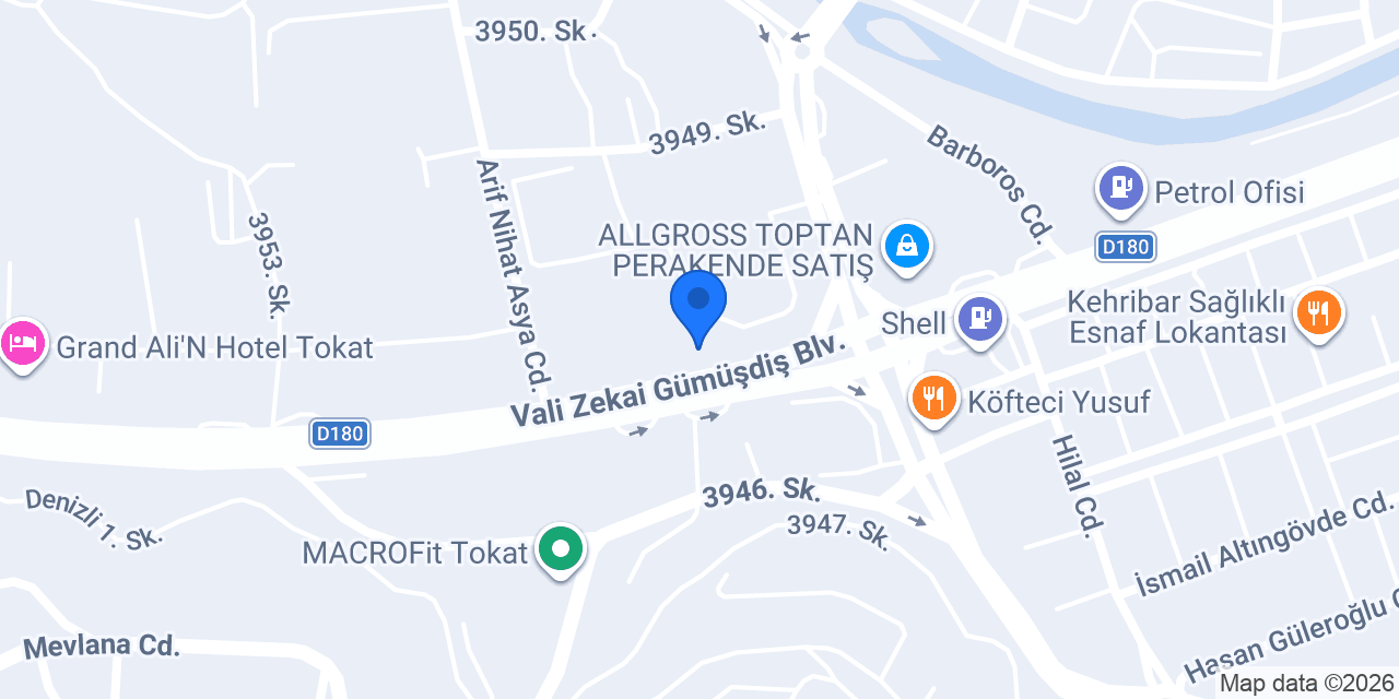 Efem ahşap konumu