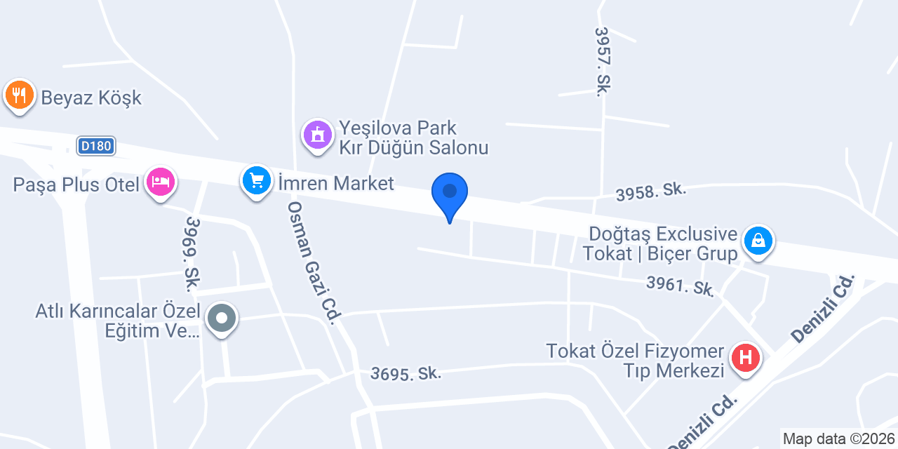 YAKAR Yapı Market - Depo konumu