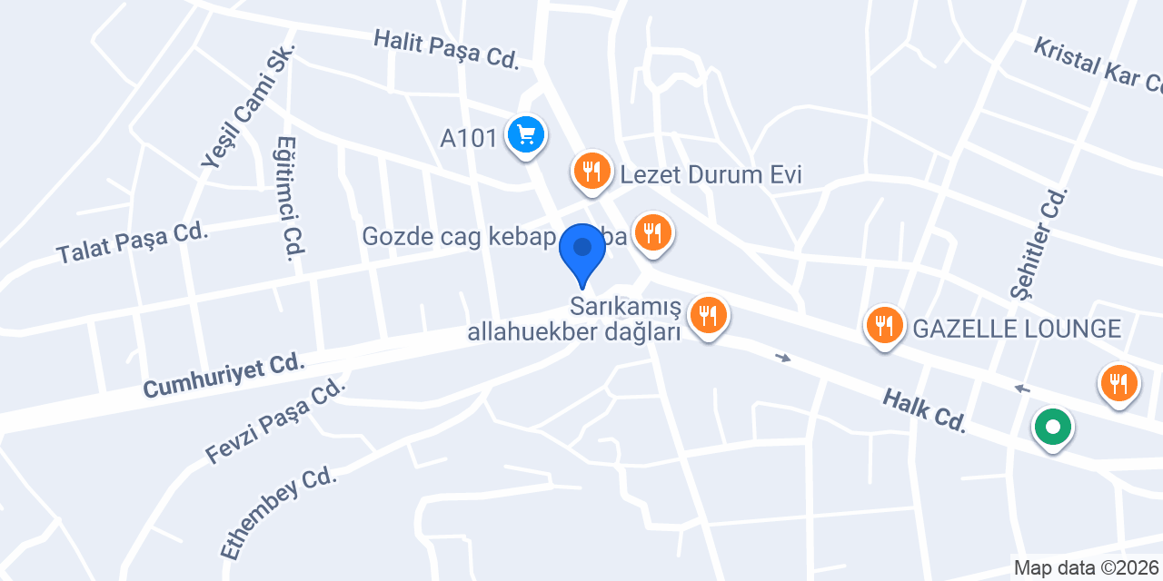 GERÇEK ECZANESİ konumu