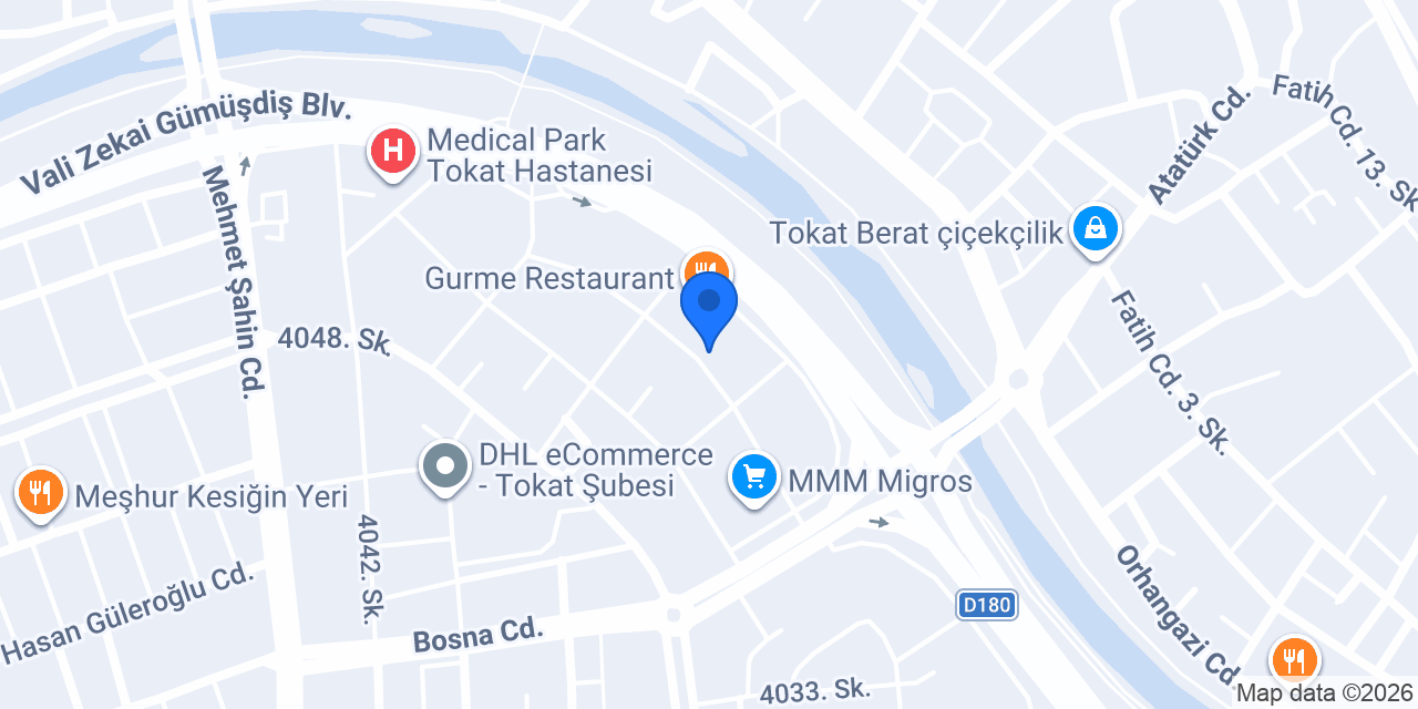 Pegem Akademi Tokat konumu