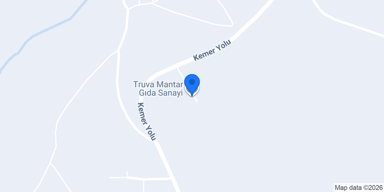 Truva Mantar Gıda Sanayi konumu