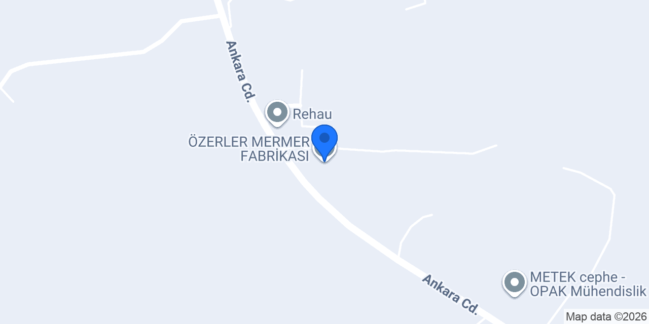 ÖZERLER MERMER FABRİKASI konumu