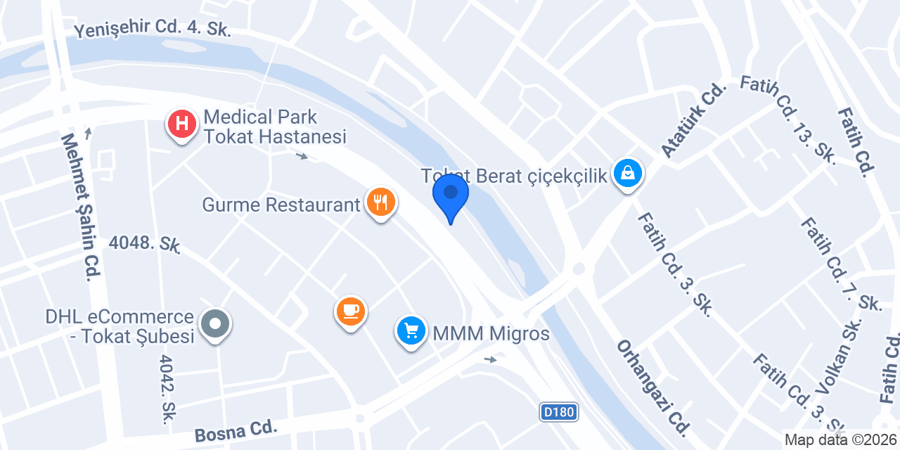 Kanal Tokat 2 konumu
