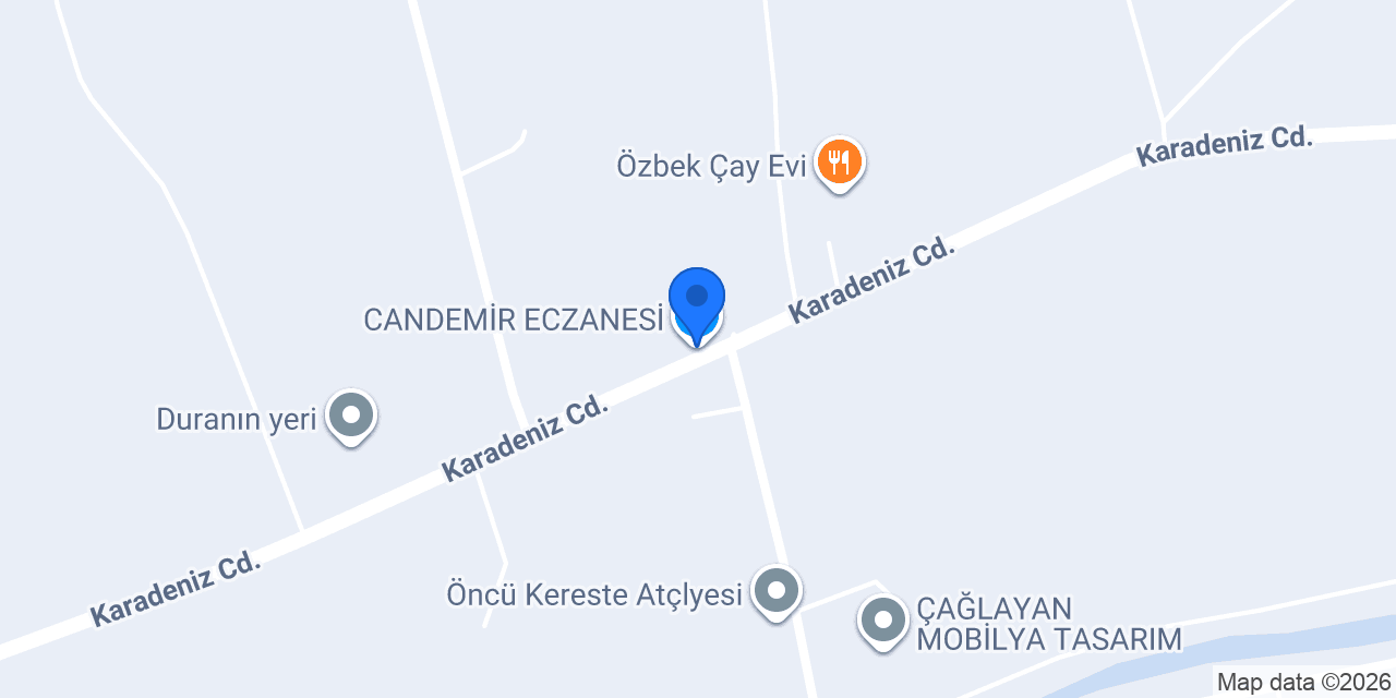 CANDEMİR ECZANESİ konumu