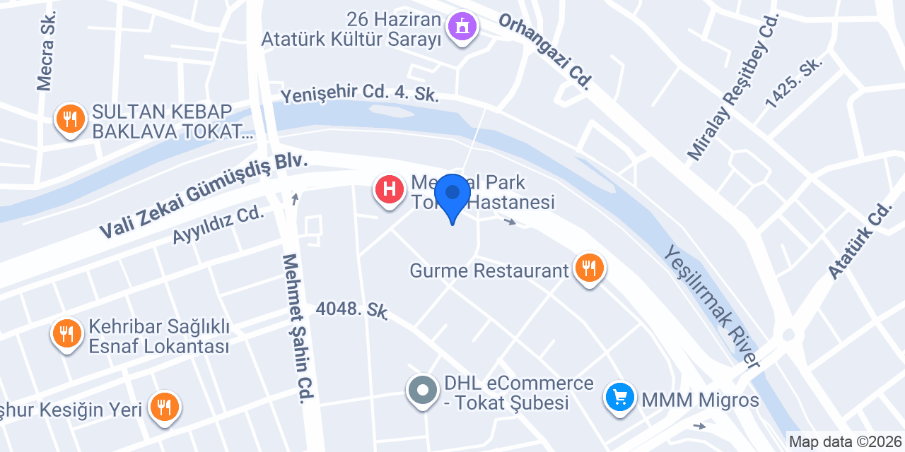 Büşra BULUT Eczanesi konumu