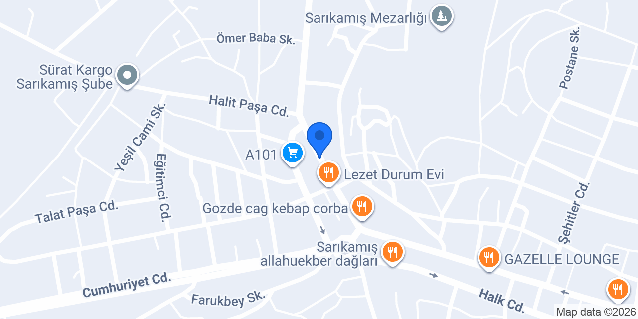 Yaşar Market Ve Kasap konumu