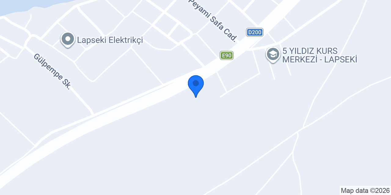 İFA Yapı Market - Jotun Lapseki Satış Noktası konumu