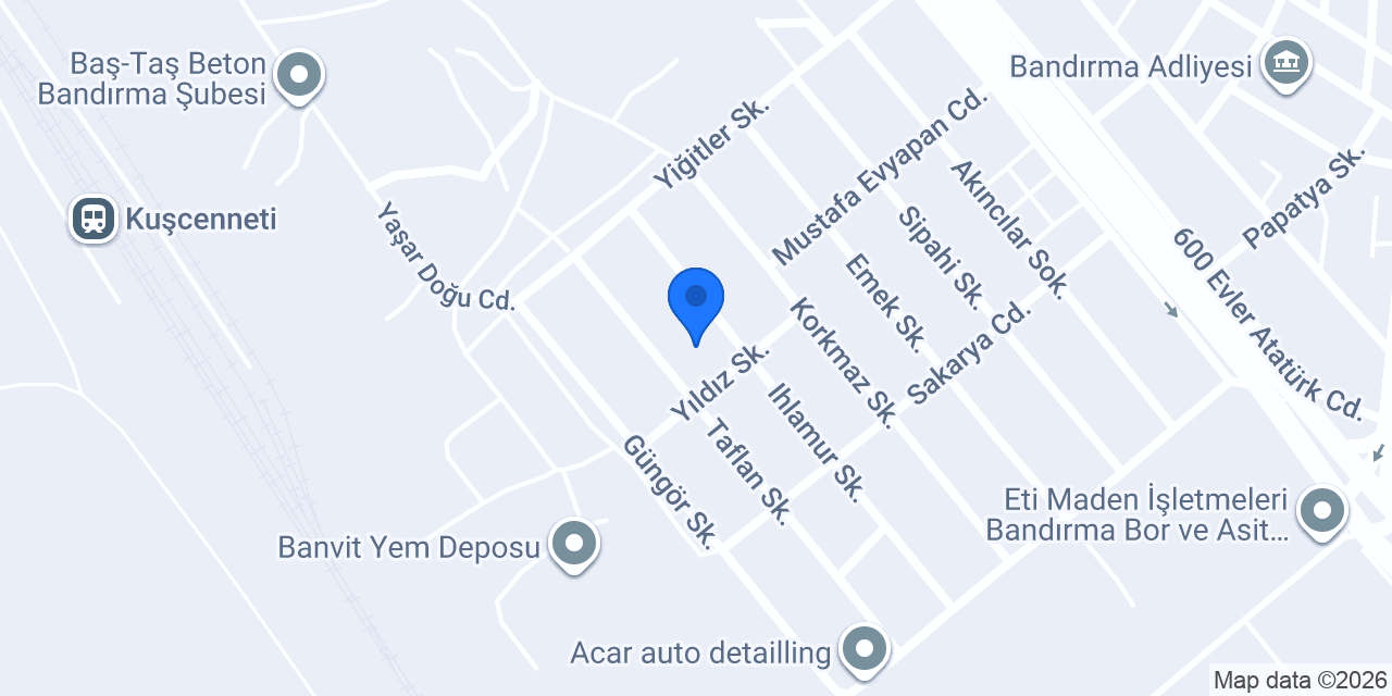 ÖZ-GÜN MOBİLYA YAPI DEKORASYON konumu