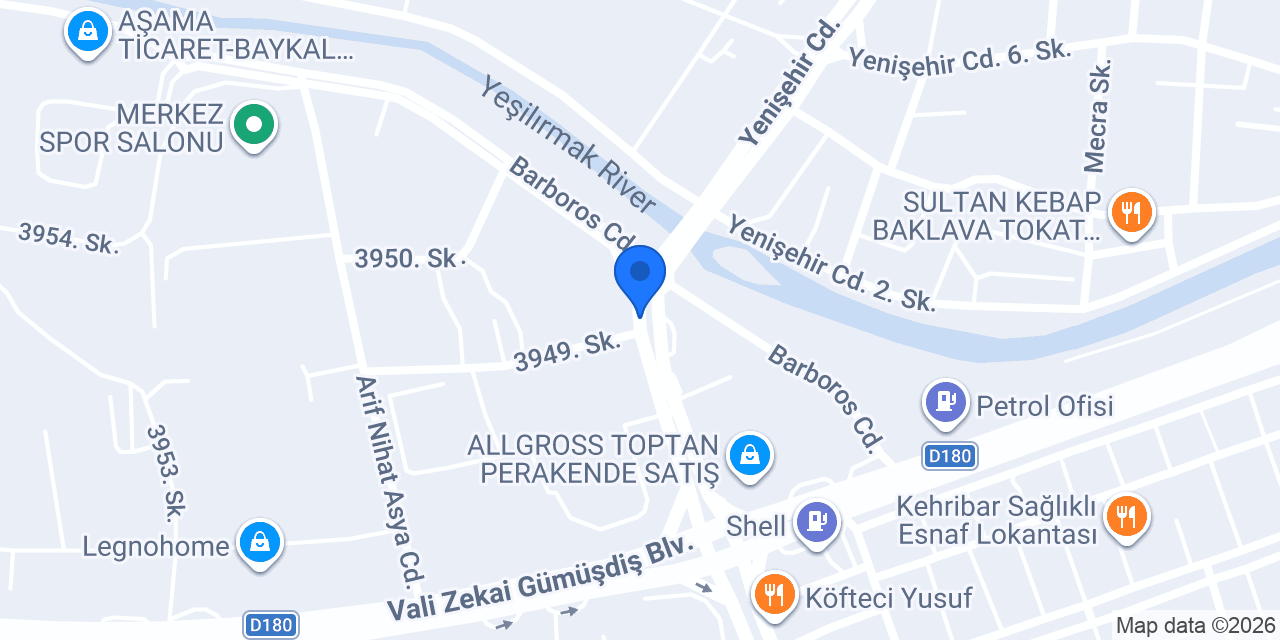 Şehir Ekmek konumu