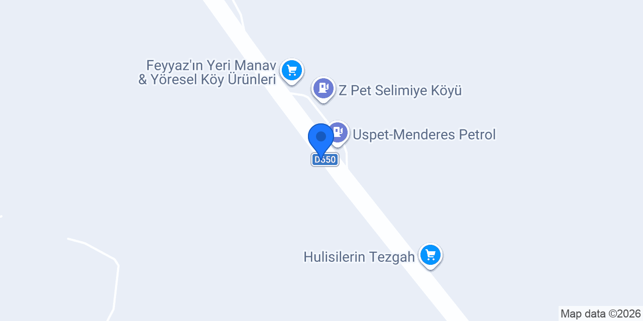 Fethi'nin tezgahı konumu