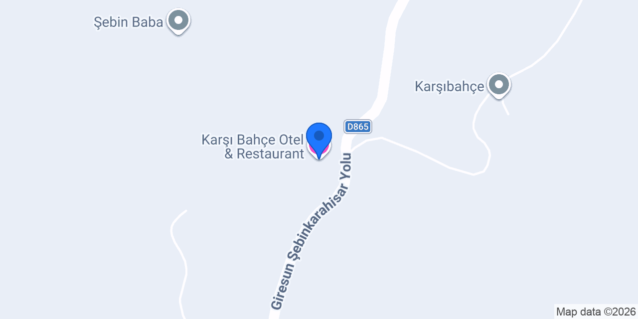Karşı Bahçe Otel & Restaurant konumu