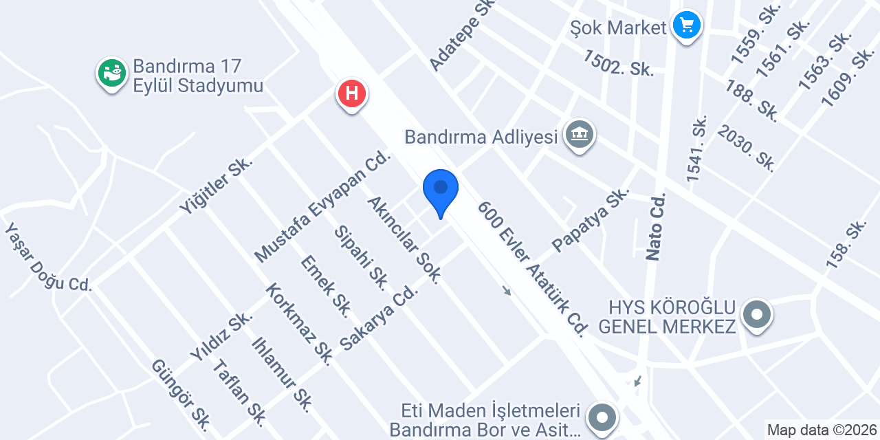 Tempo temizlik konumu