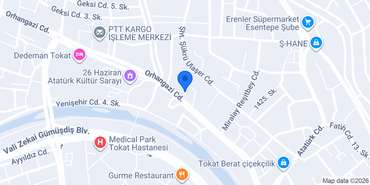 İnci HALI konumu