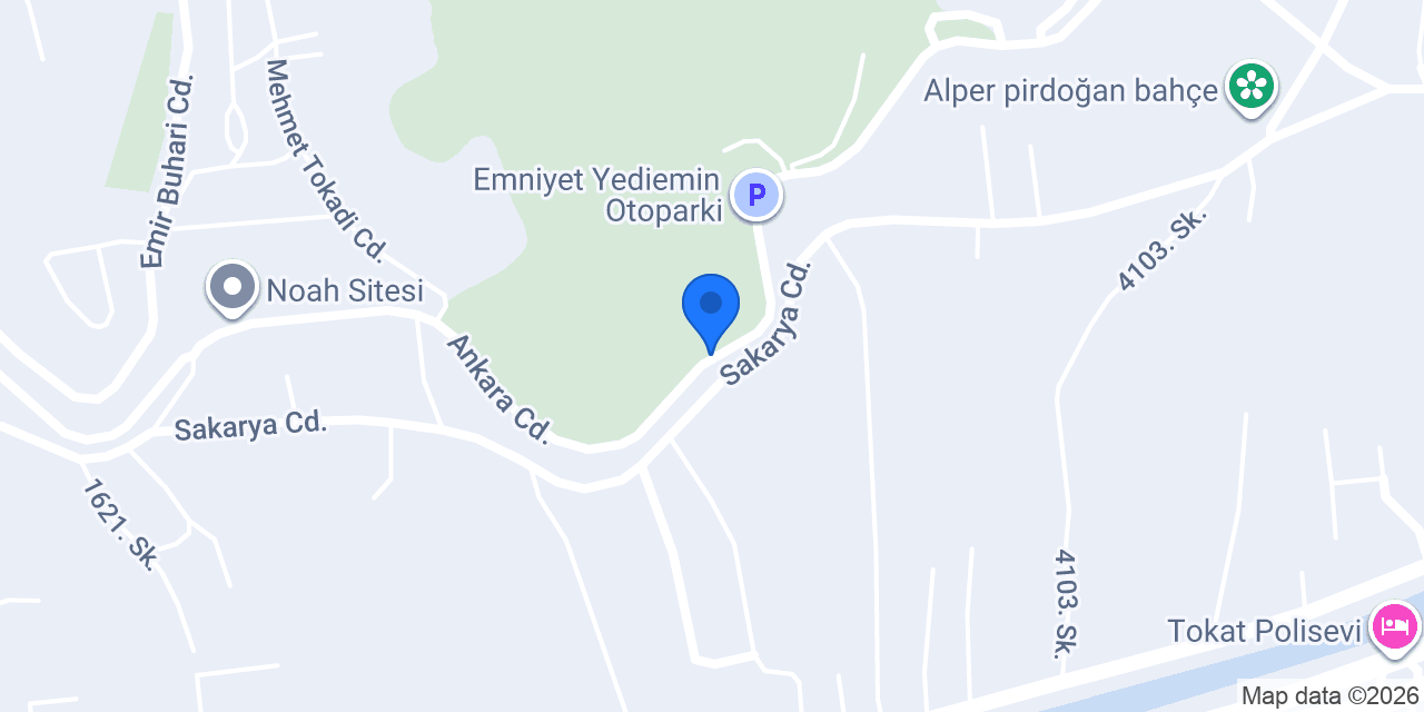 Tokat Daire Boyama konumu