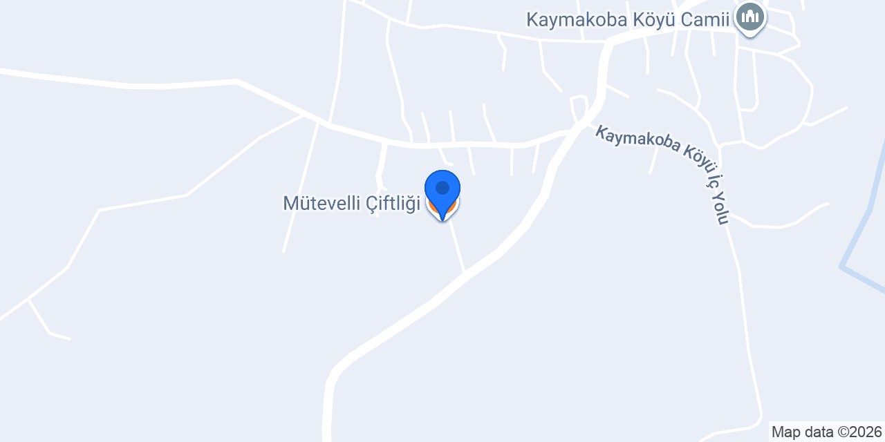 Mütevelli Çiftliği konumu