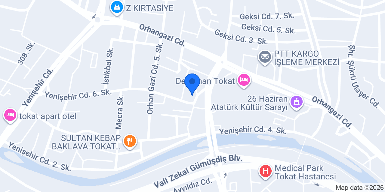 Irmak Pide PLUS konumu