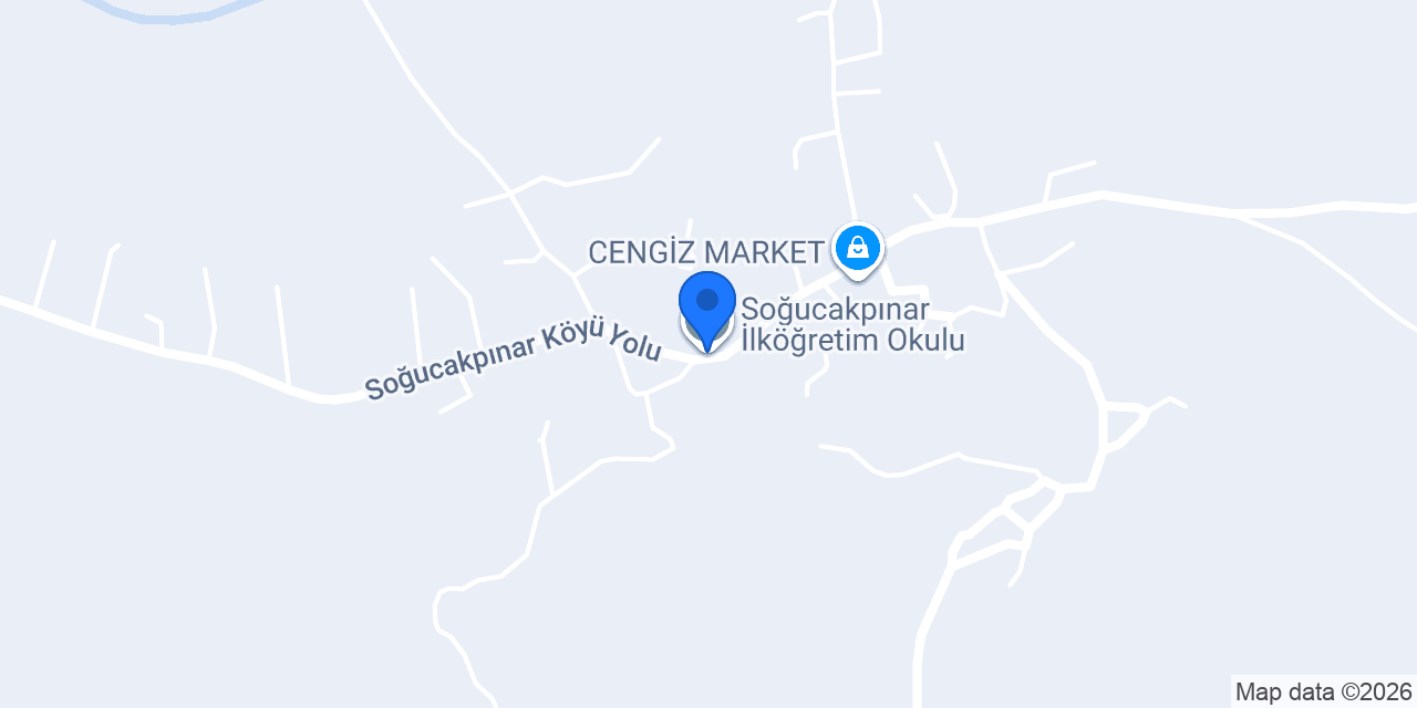 Soğucakpınar İlköğretim Okulu konumu