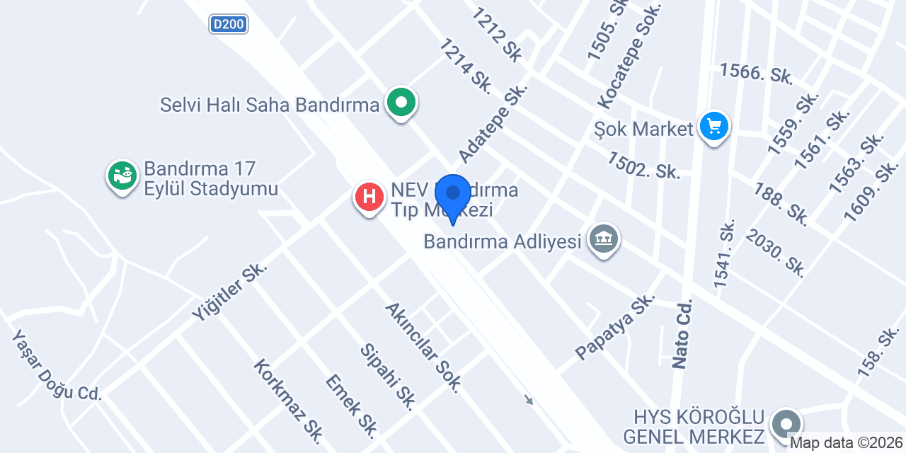 BANDIRMA TABELA REKLAM konumu