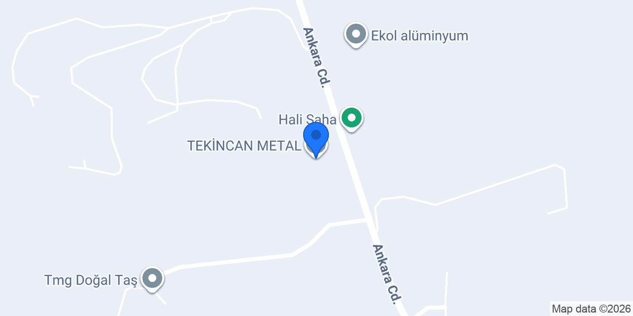 TEKİNCAN METAL konumu