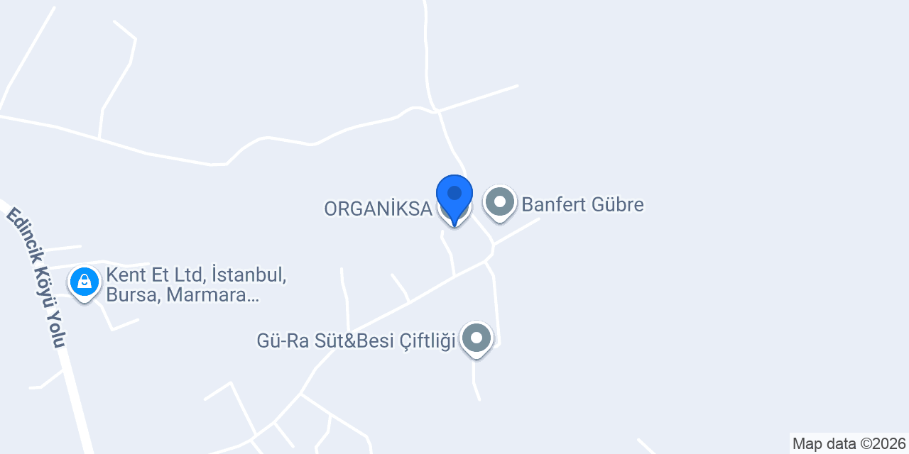 ORGANİKSA konumu