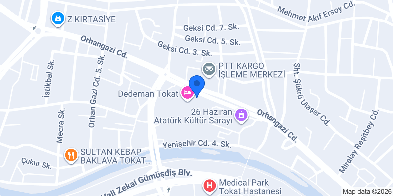 Ziyafet Kebap konumu