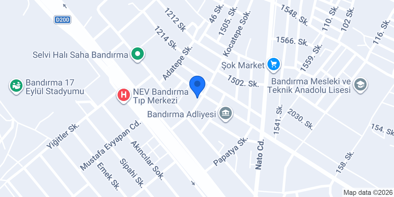 Av. Tuğçe UÇAN konumu