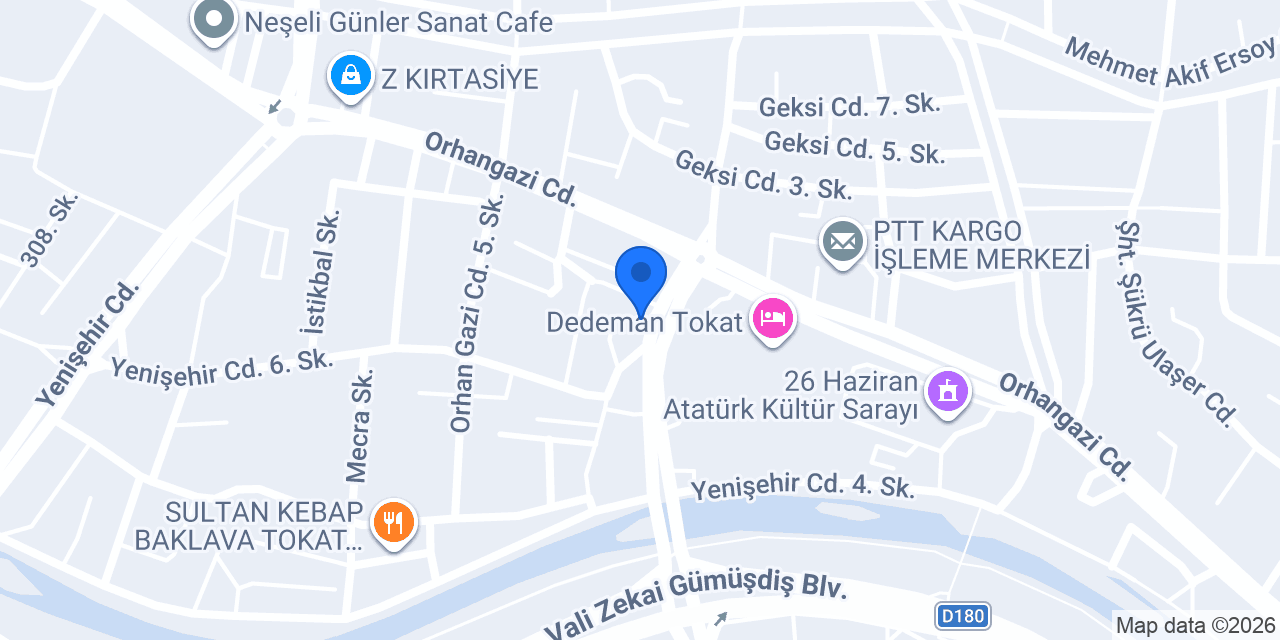 Çökeliğinoğlu Merkez konumu