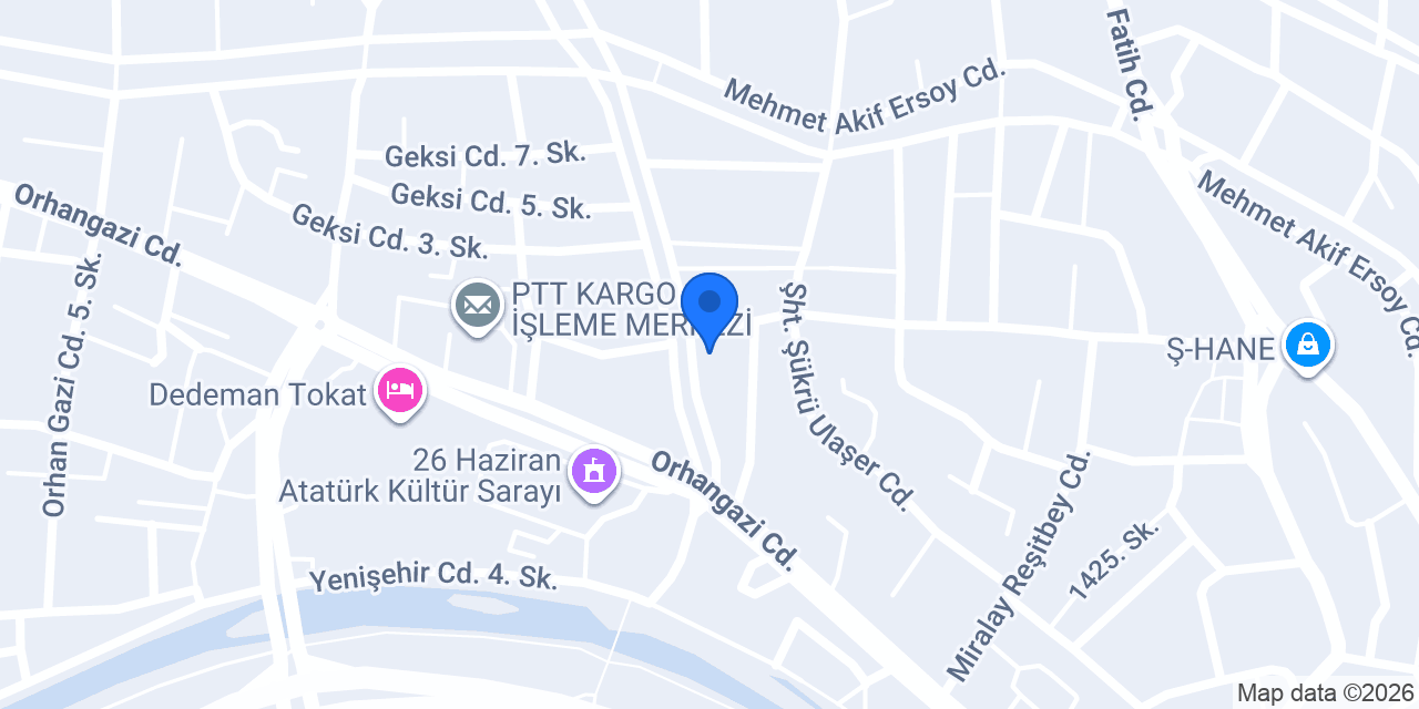 Özlem Bayan Kuaförü Tokat konumu