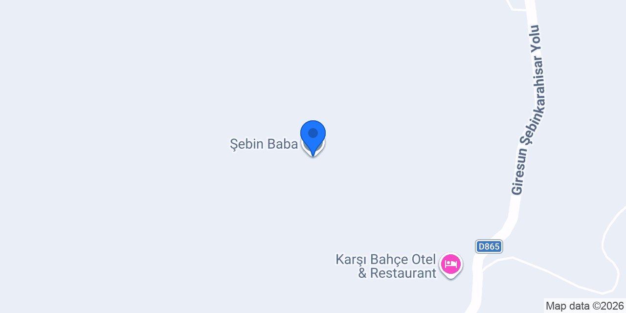 Şebin Baba konumu