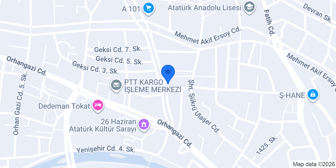 Kuaför Cihat Yurtsever konumu