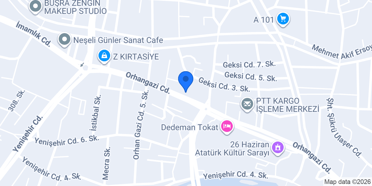 ÇABUK OYUNCAK konumu