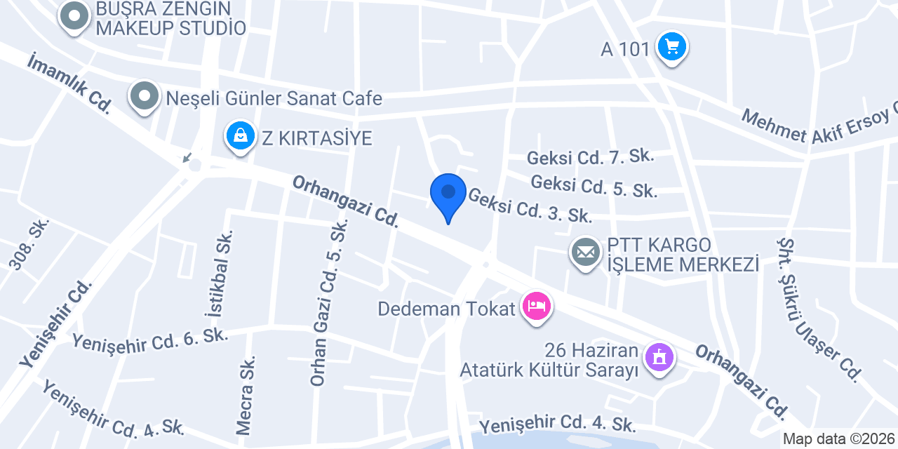 Elit Pastanesi konumu