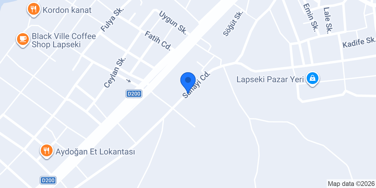 Zeryapı Merkür Evleri konumu