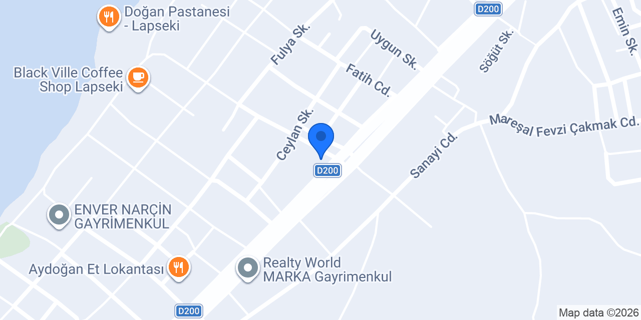 ALESYA OTEL konumu