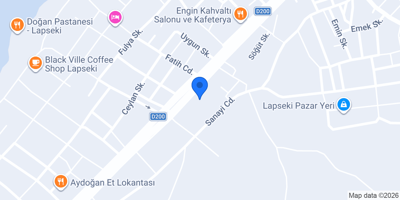 ÇANAKKALE USTA SONDAJ konumu