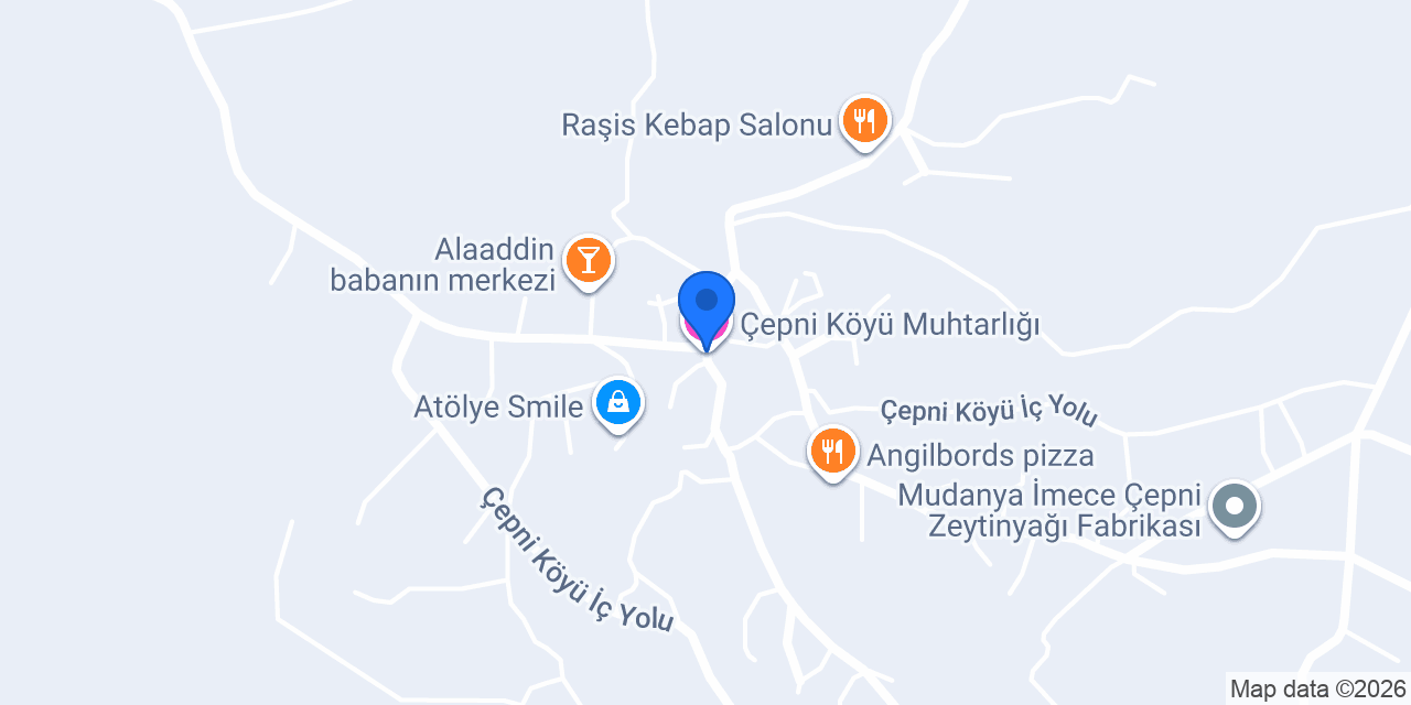 Çepni Köyü Muhtarlığı konumu