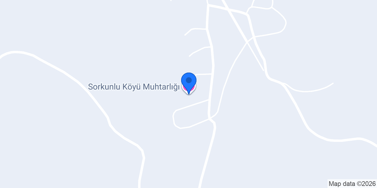 Sorkunlu Köyü Muhtarlığı konumu